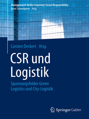 cover image of CSR und Logistik